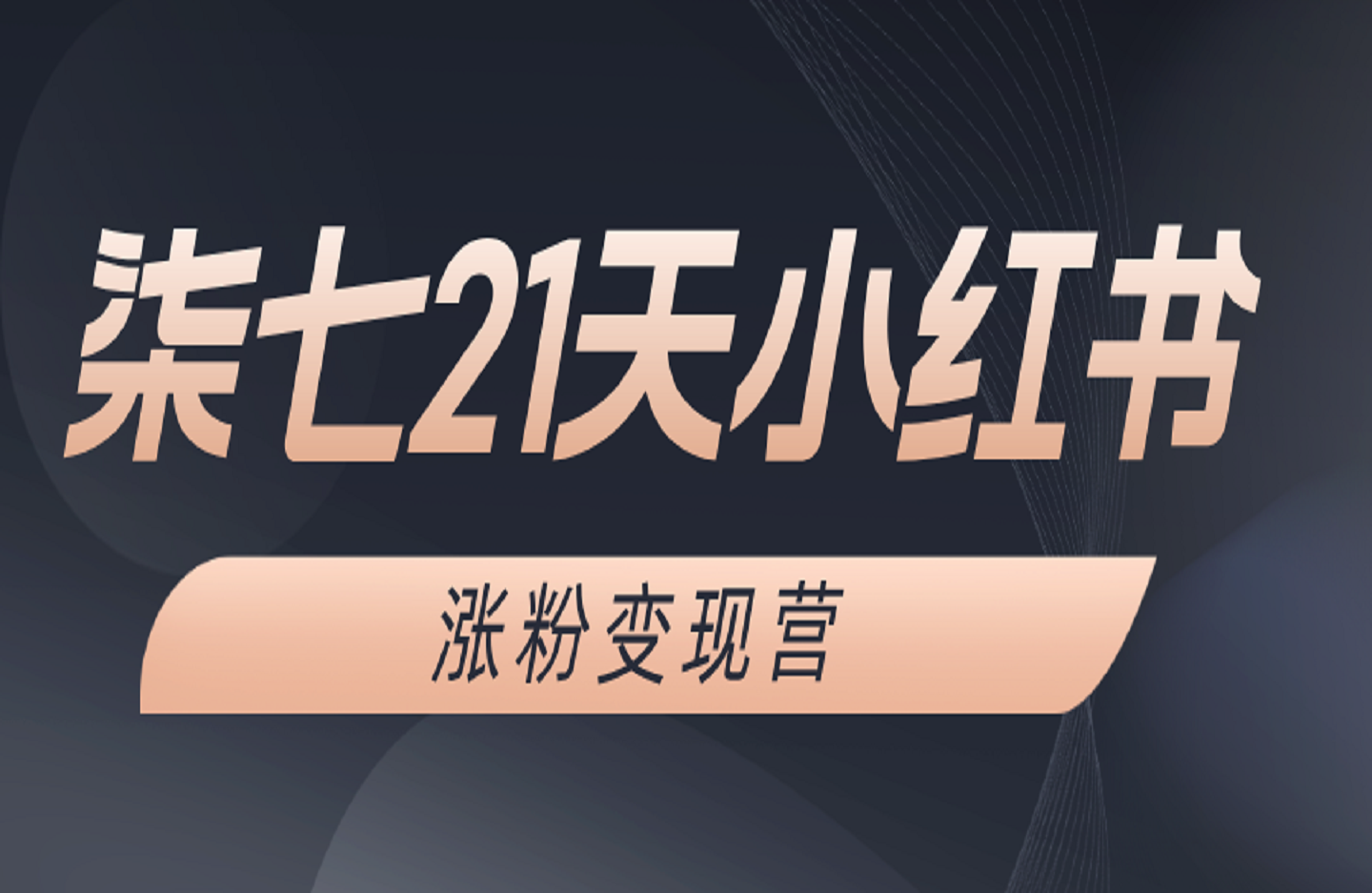 柒七21天小红书涨粉变现营-创课星球网-金维维的个人IP平台